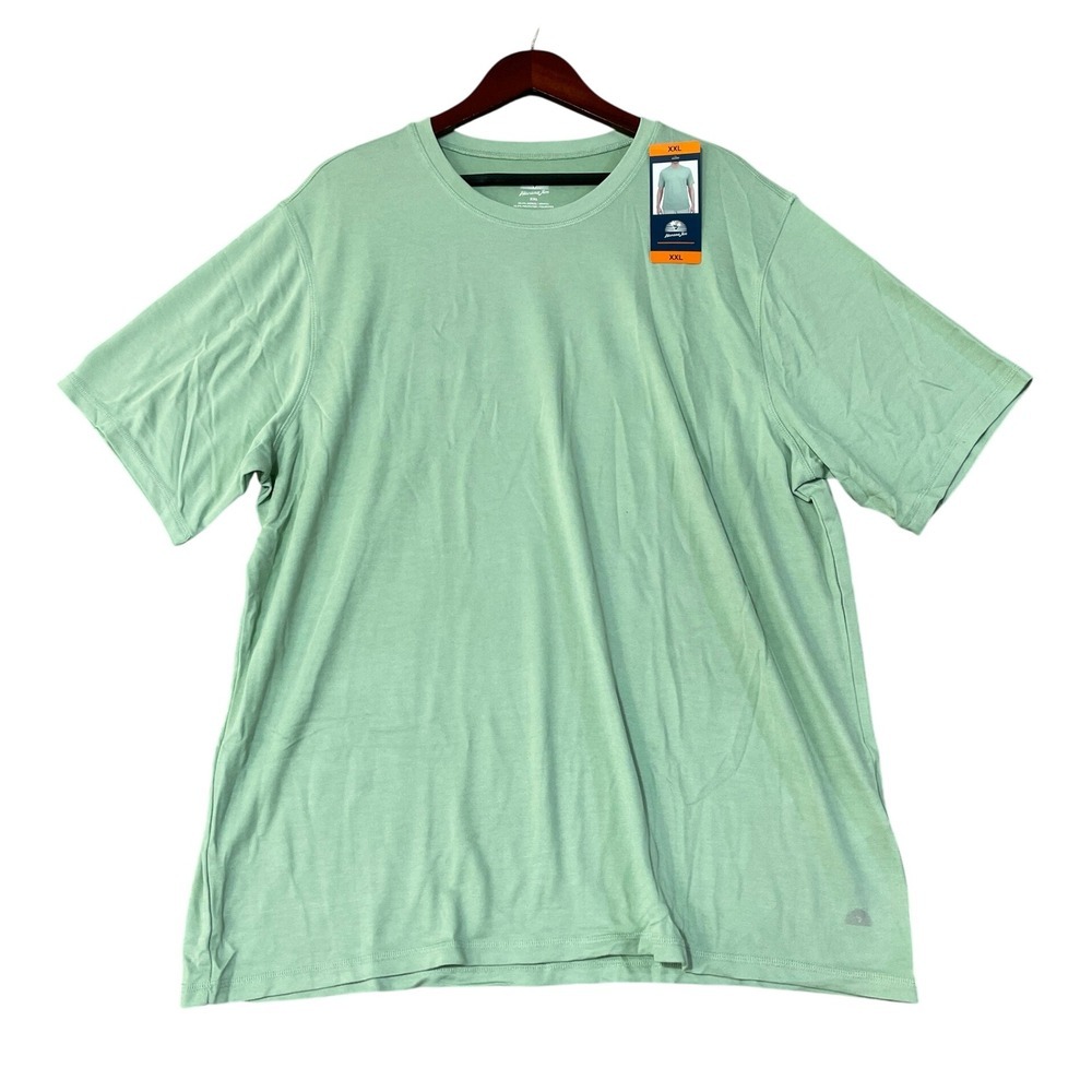 NWT Havana Jim T-Shirt Men's XXL Green Modal Blend Short Sleeve Casual Tee
